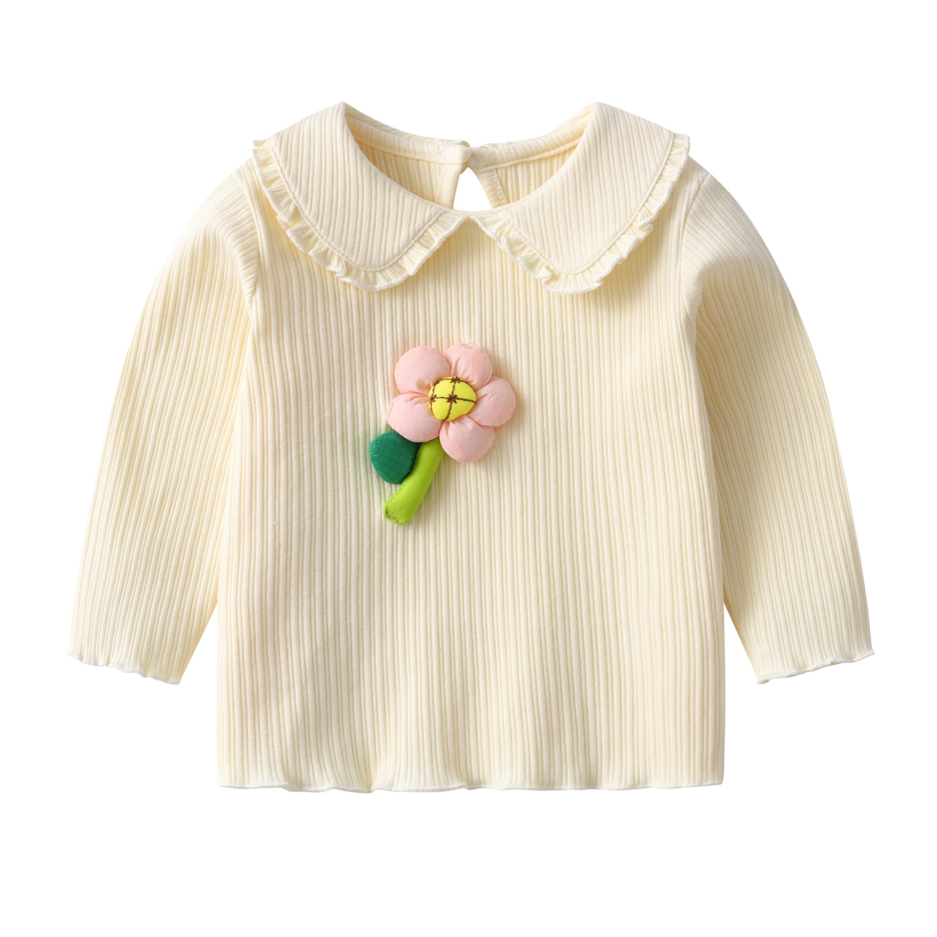 floral long sleeved top