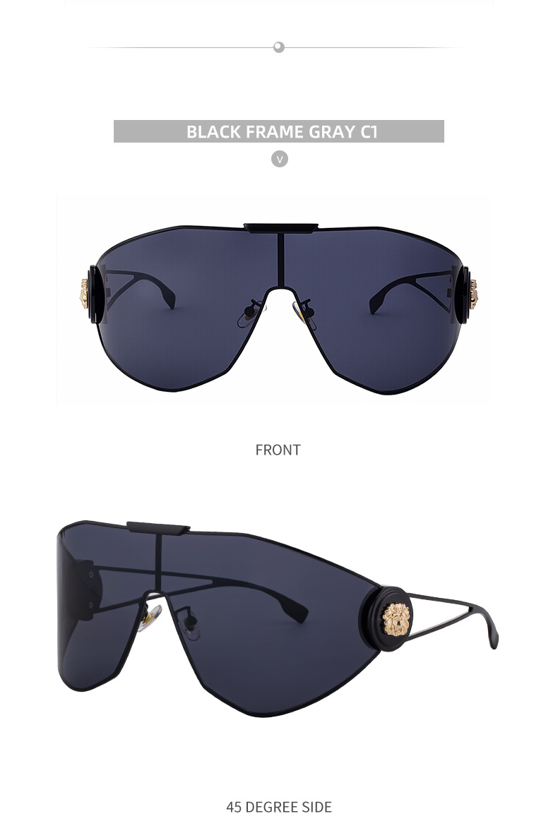 Women's cycling UV sunglasses — angle view