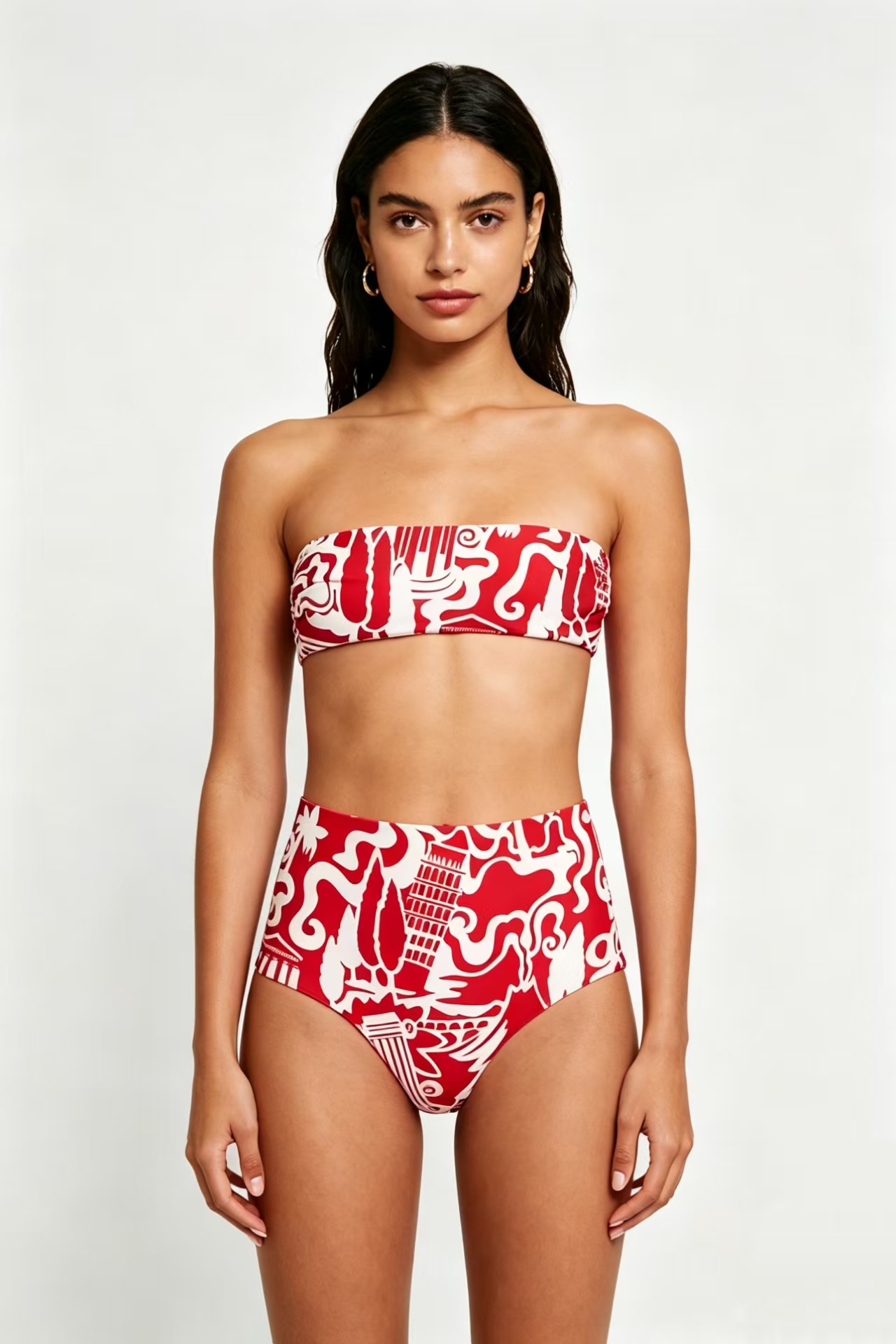 Underwire Floral Bikini Set for Women image 5