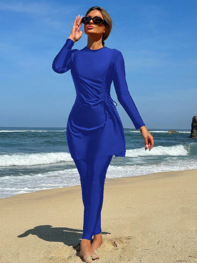 Long Sleeve Modest Swimwear Set for Women image 16