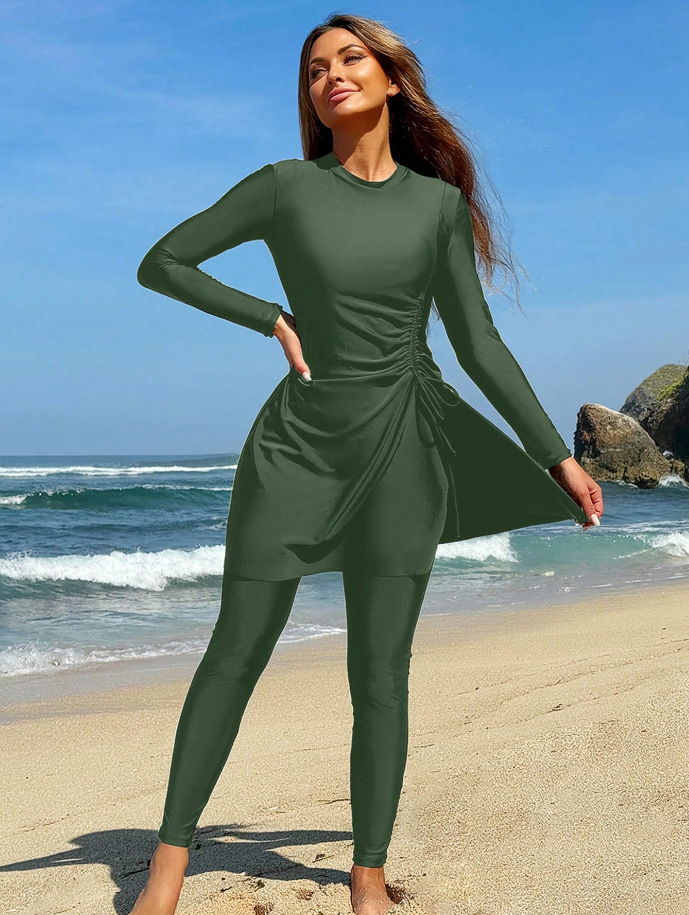 Long Sleeve Modest Swimwear Set for Women image 21