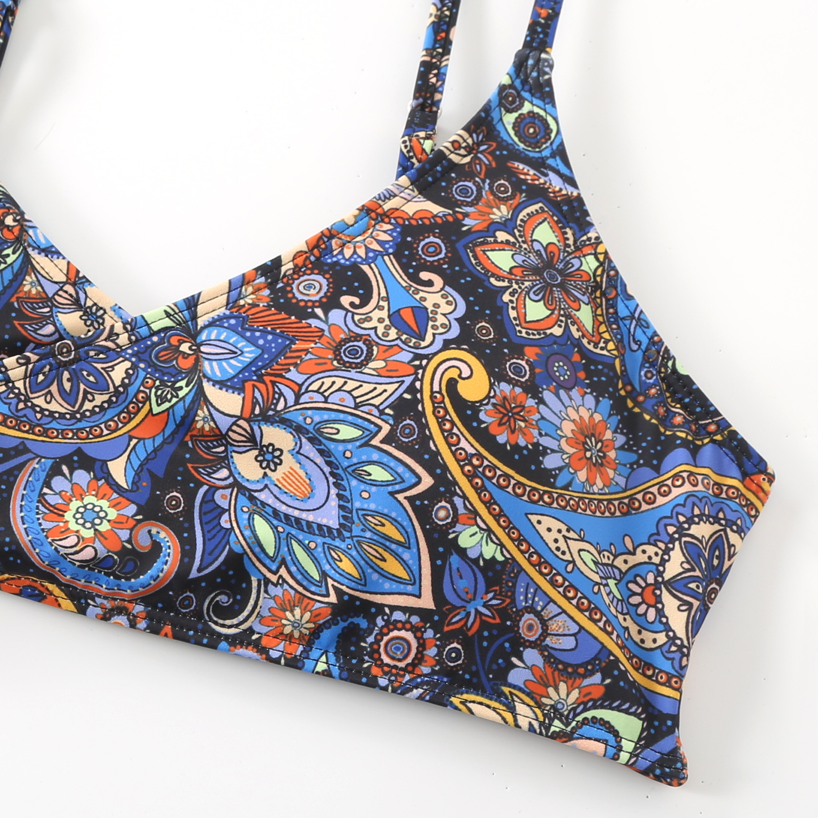 Backless Floral Bikini Set for Women image 11