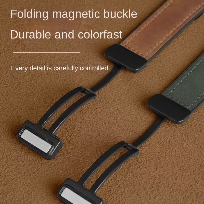 Apple Watch Silicone Strap with Magnetic Buckle (Crazy Horse Texture) 4