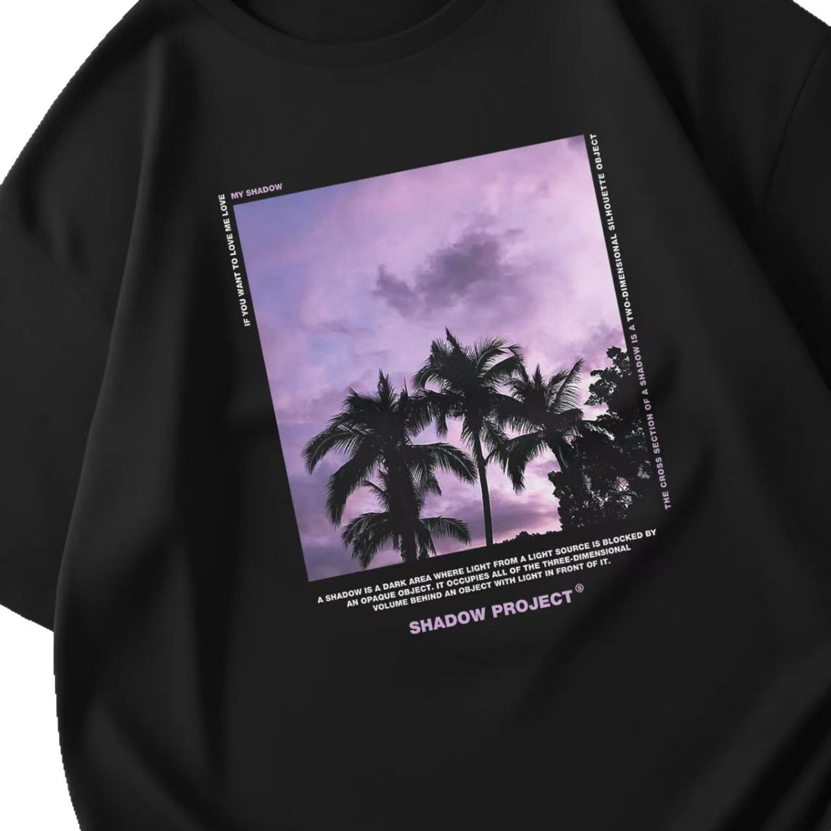 Round neck short sleeved T-shirt for women