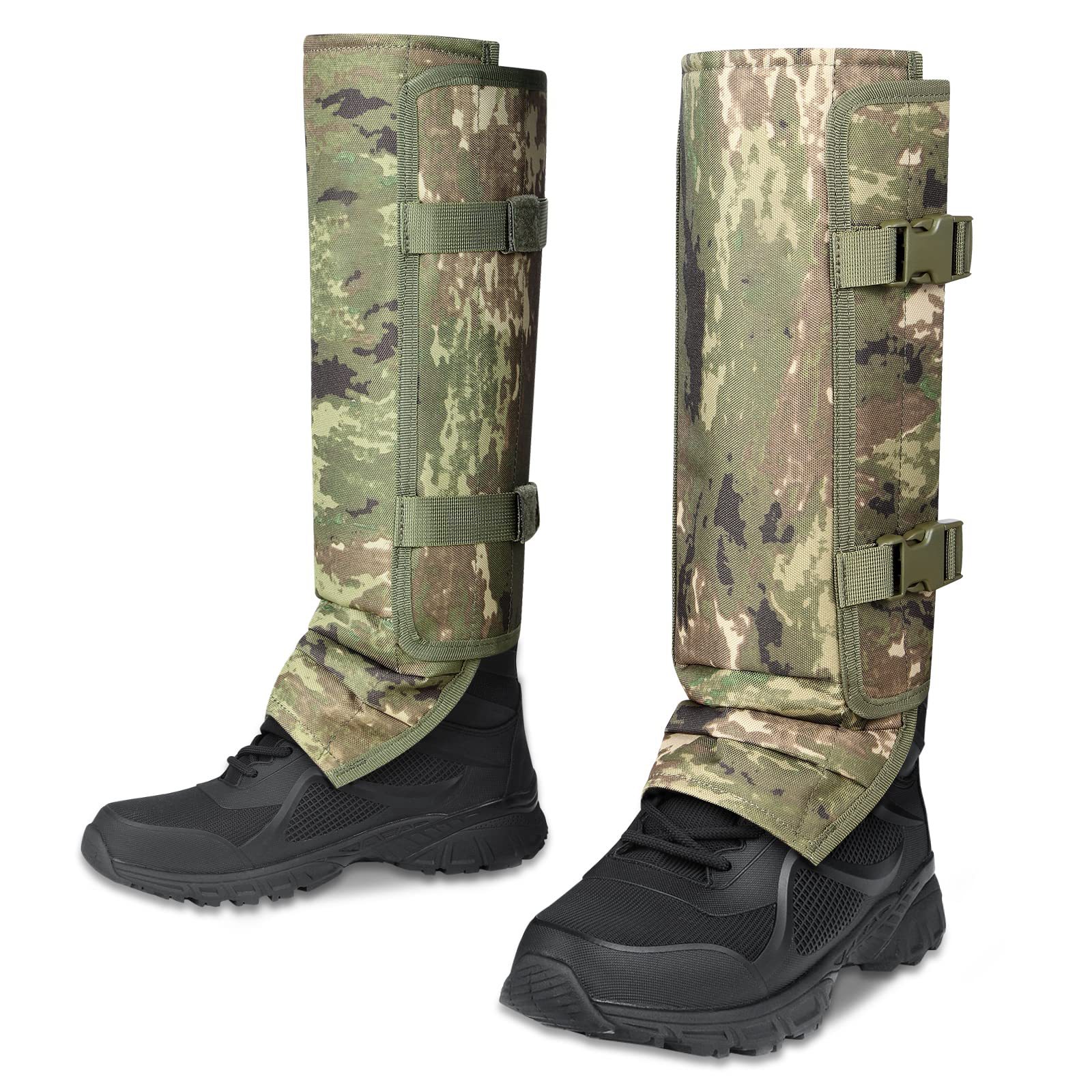 Anti venom snake bite leg guard jungle walking leg guard black camouflage leg