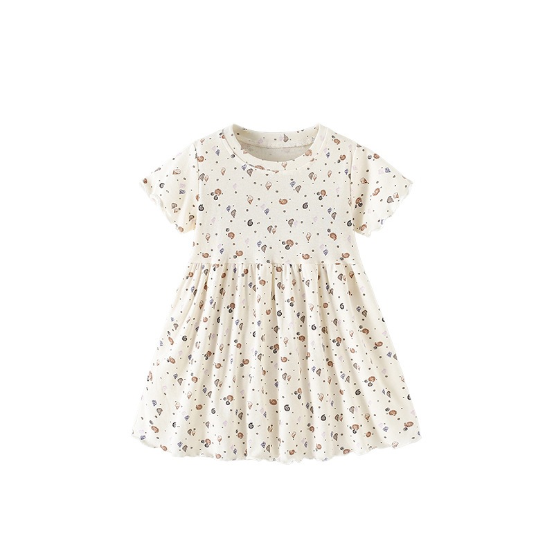 Printed girls' dress