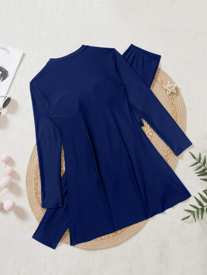 Long Sleeve Modest Swimwear Set for Women image 14