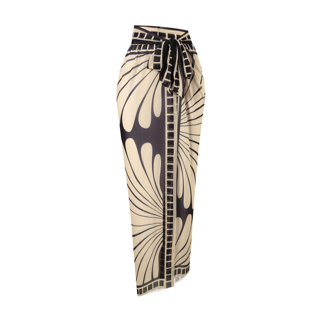 Badmode 3-delig polyester print