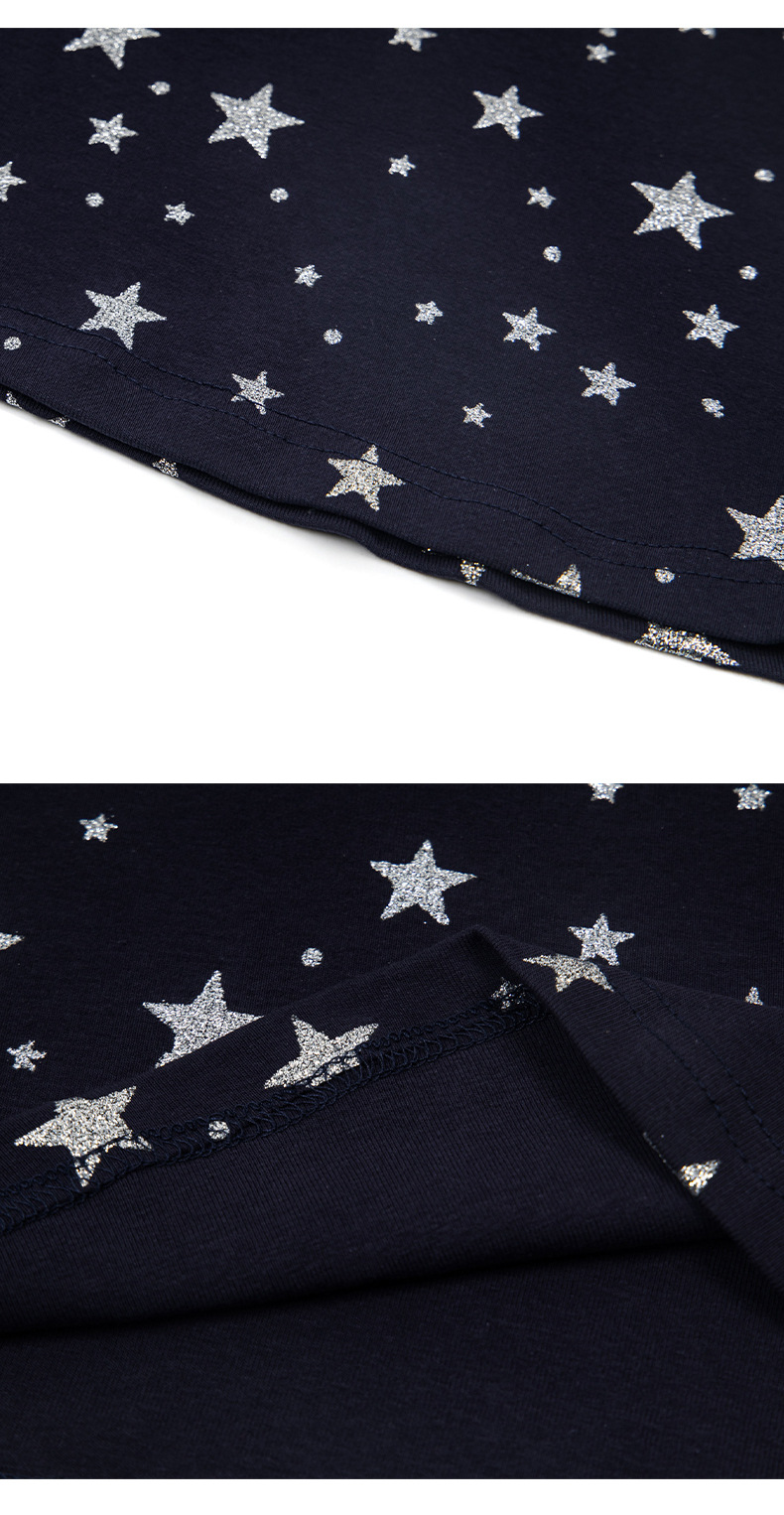 Star Camouflage Digital Print Crop Top
