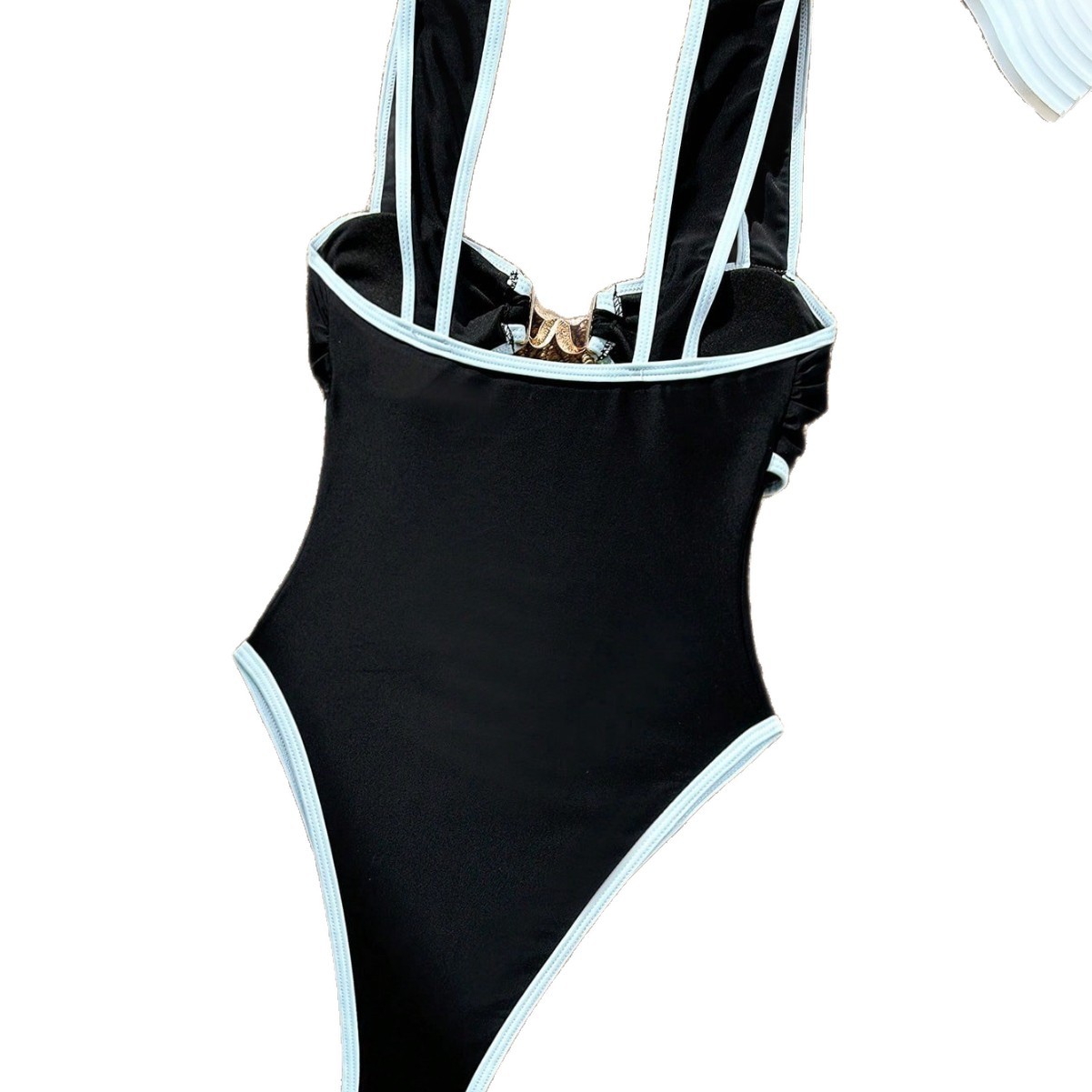 White stripe two-piece set