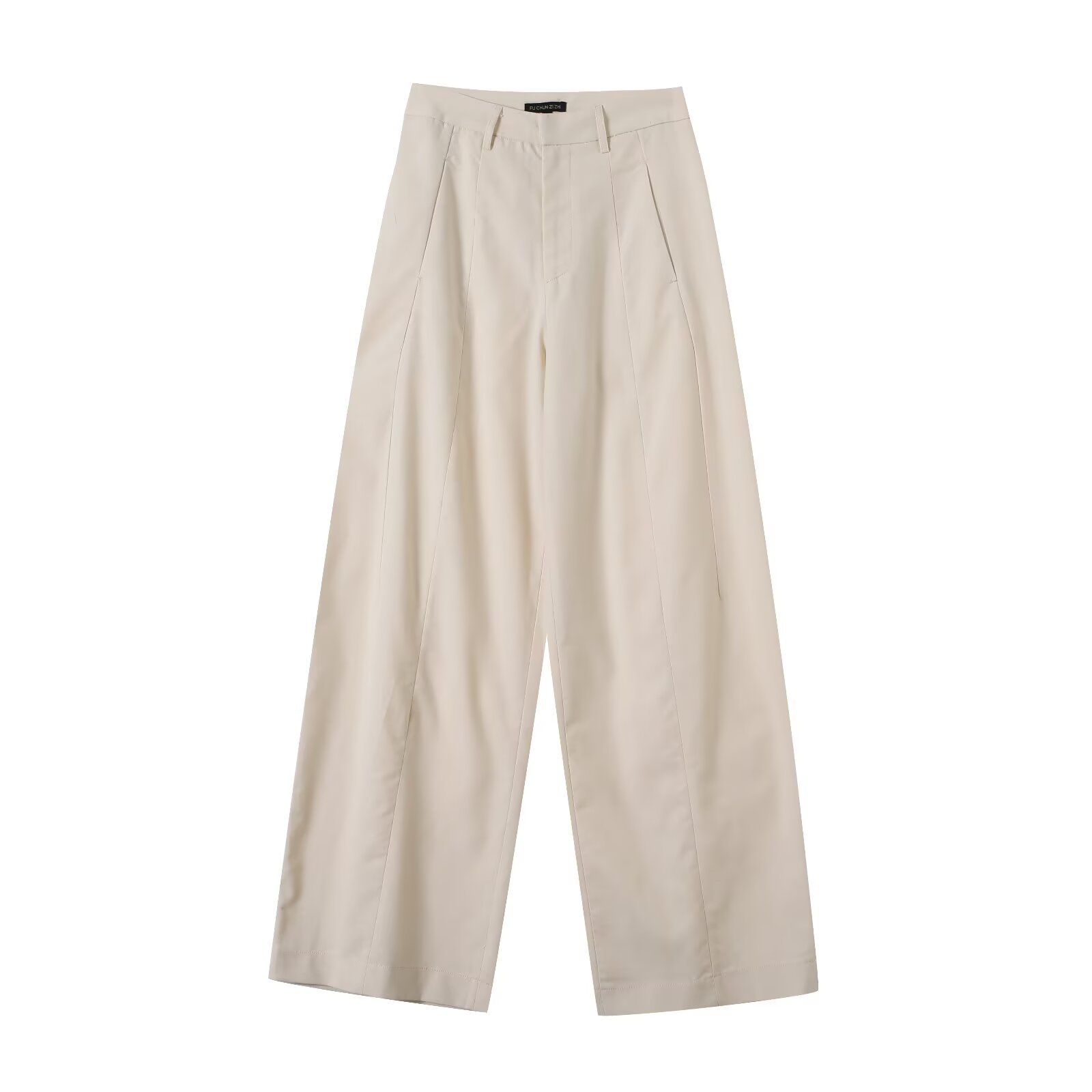 Linen loose lantern version casual pants