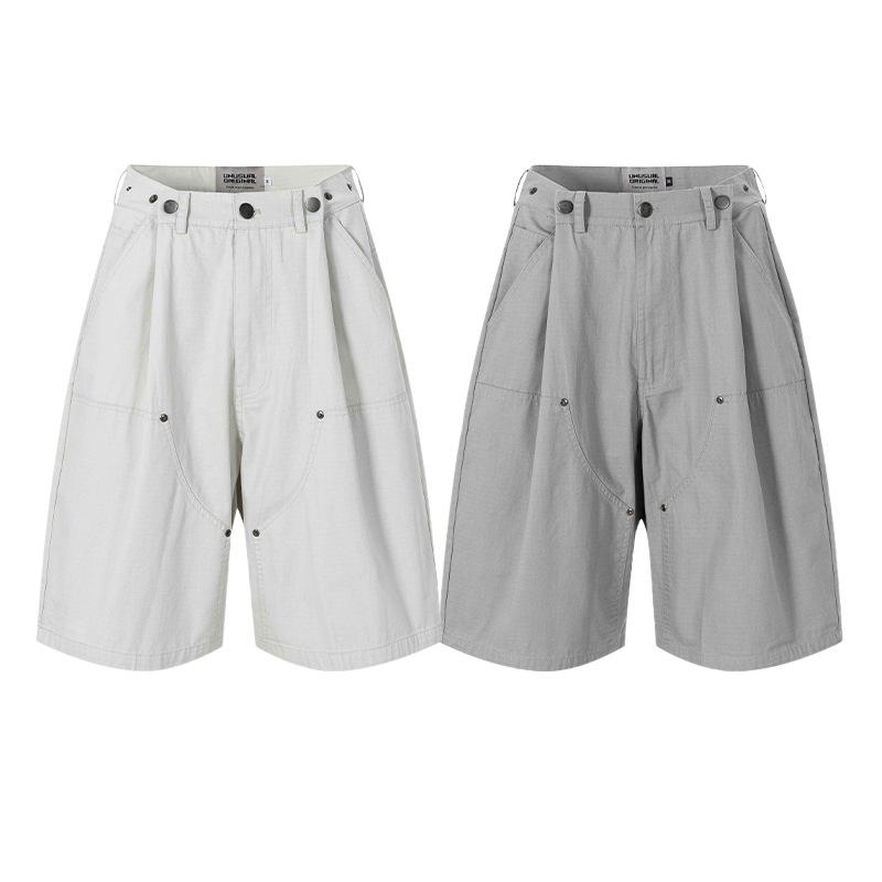 Paratrooper cargo shorts front view