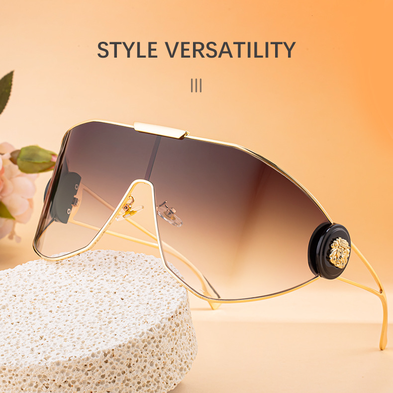 Women's cycling sunglasses — side angle view