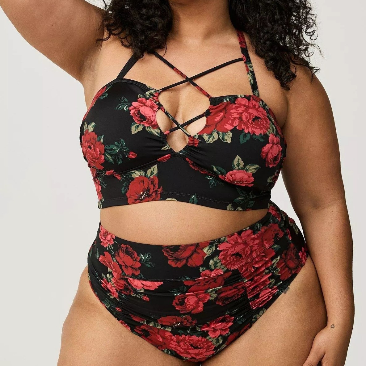 Bikini Women's Two-Piece Swimsuit Digital Print Plus Size Swimwear Wholesale