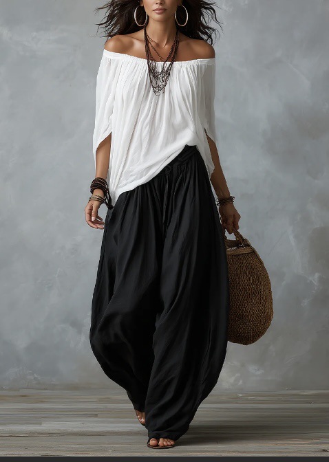Urban casual two-piece set for women — full outfit view