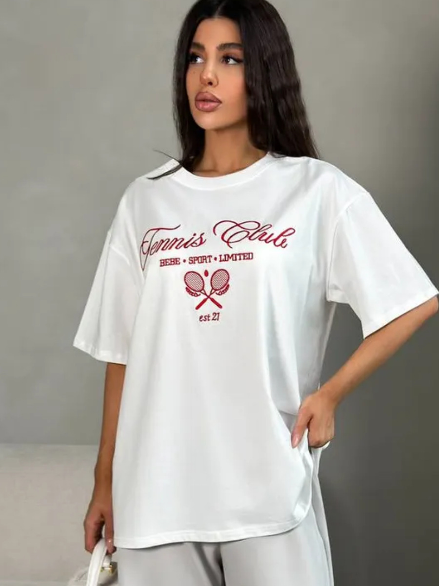 Graphic tee front view