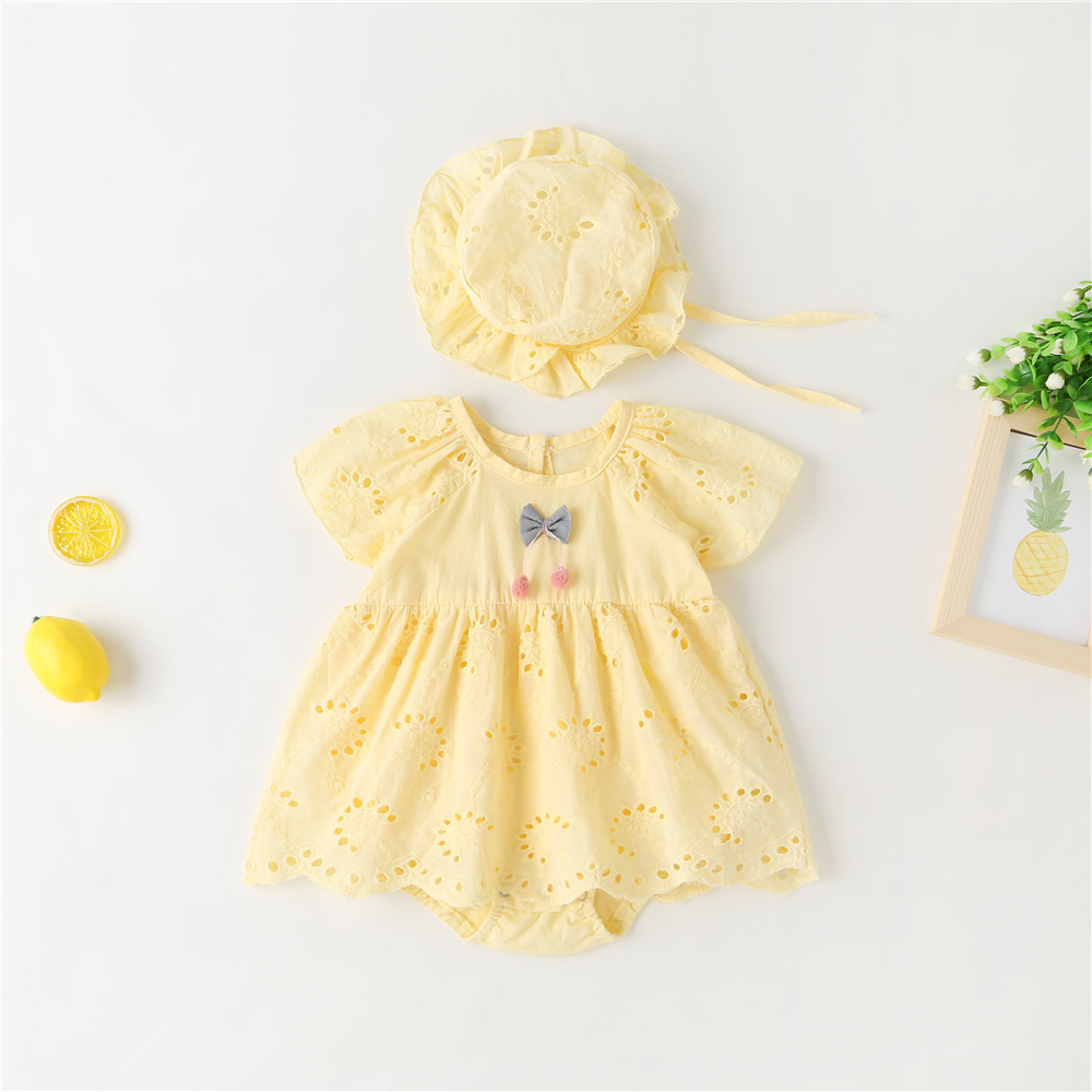 Summer Baby Romper Style Infant Bodysuit Newborn Onesie Baby Triangular Crawling Suit