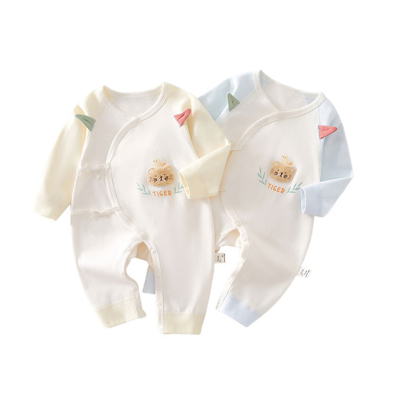 Infant Bodysuit Butterfly Style 0-6 Months Unisex Baby Pure Onesie Crawling Suit
