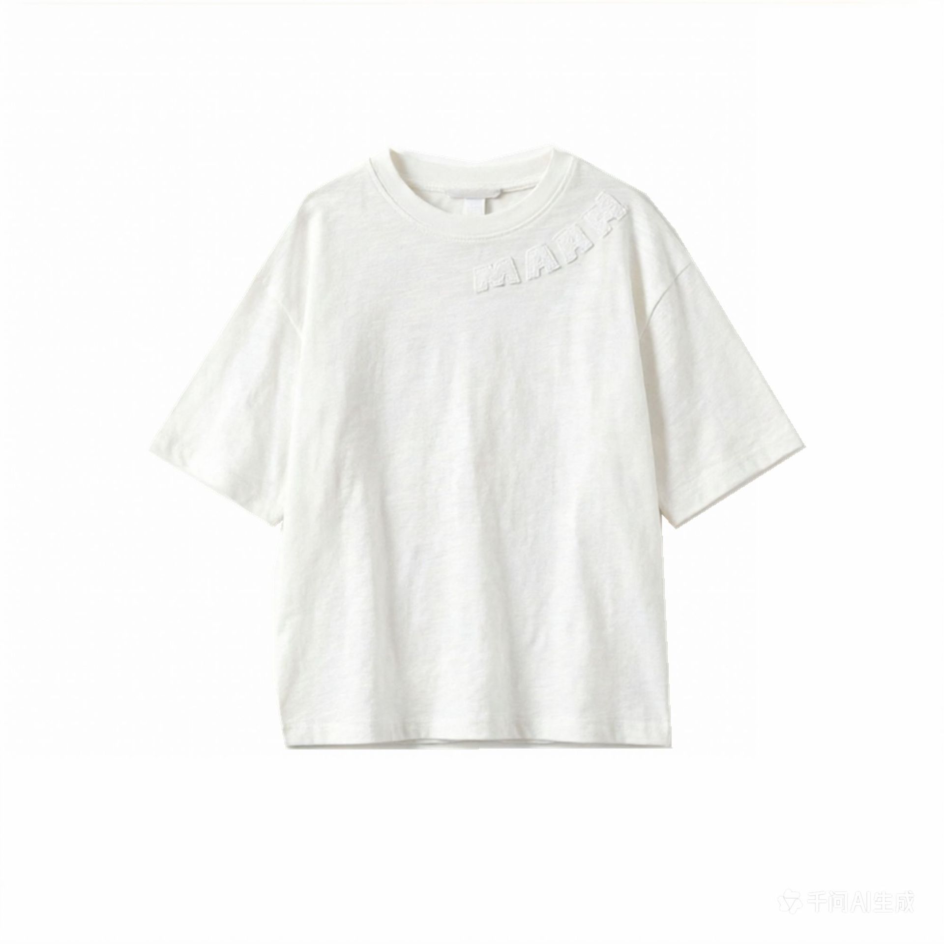 Children's loose and breathable mid sleeved shirt