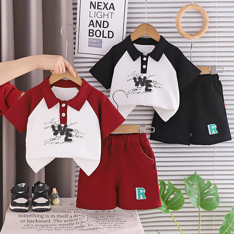 Summer clothes baby two-piece set