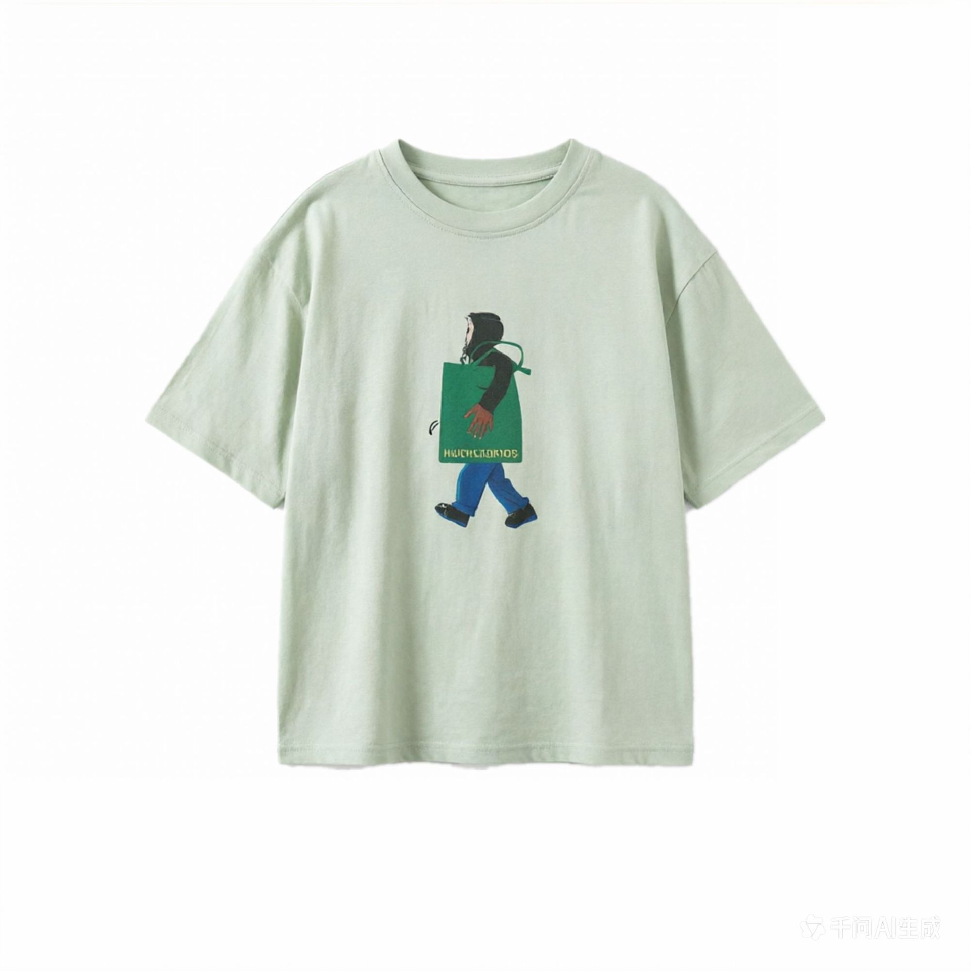 Children's loose printed top