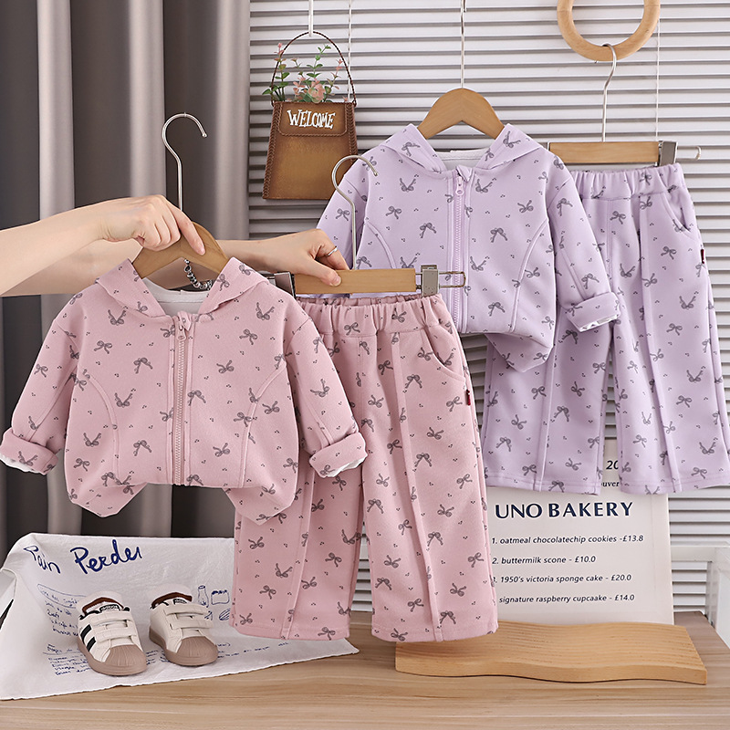 Baby Spring and Autumn Long Sleeve Two Piece Set
