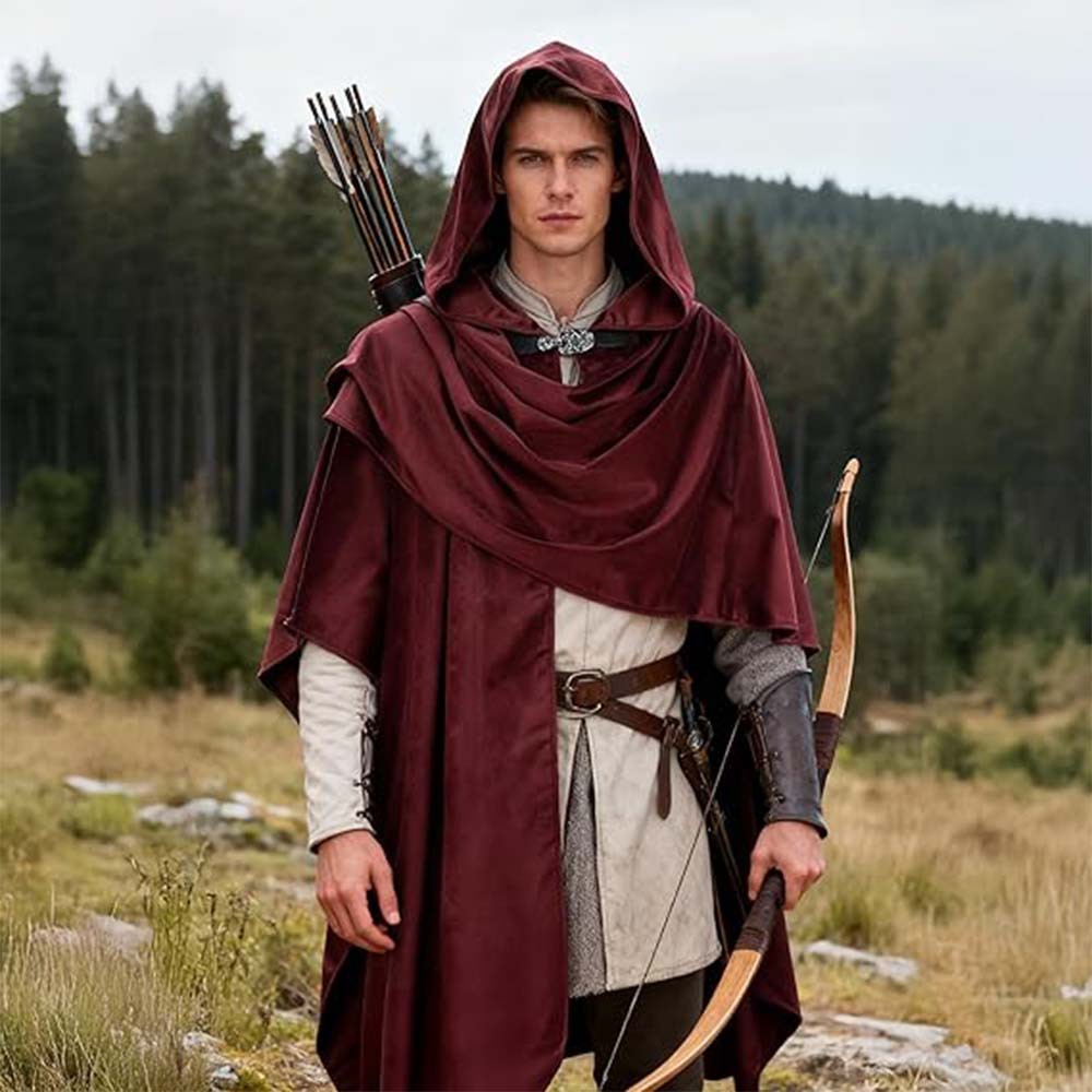 Medieval Knight Cape for Adults detail image 6