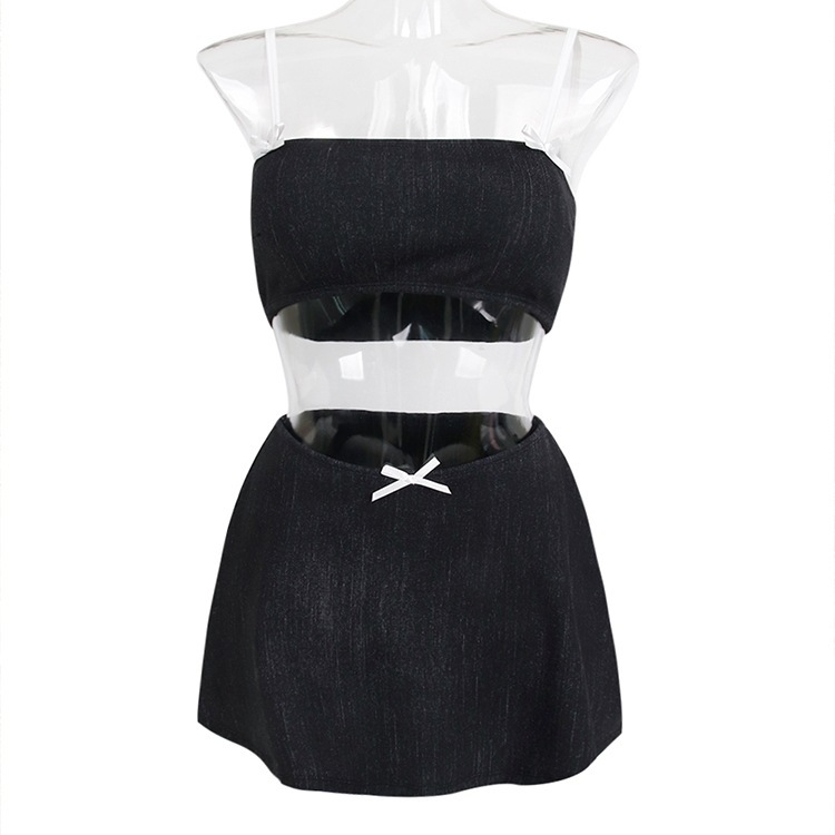 High Waist Bikini Set Beach Vacation Resort Wear Skirt-style