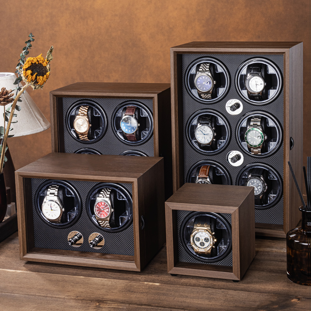 High-End Automatic Mechanical Watch Winder Single Watch Pillow Electric Box Quiet Home Use