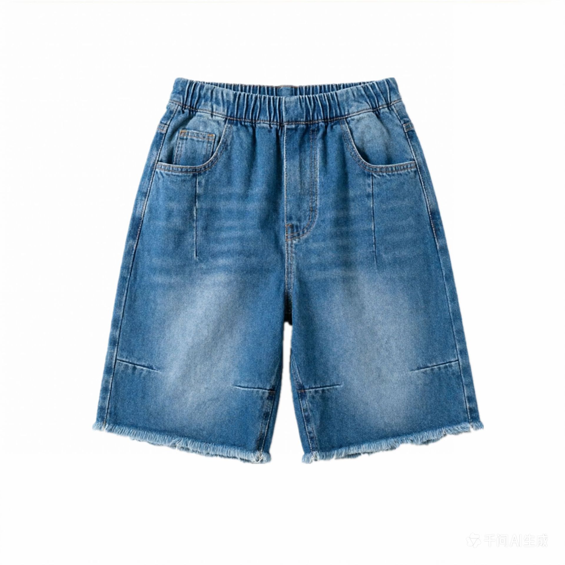 Children's loose five quarter pants boys