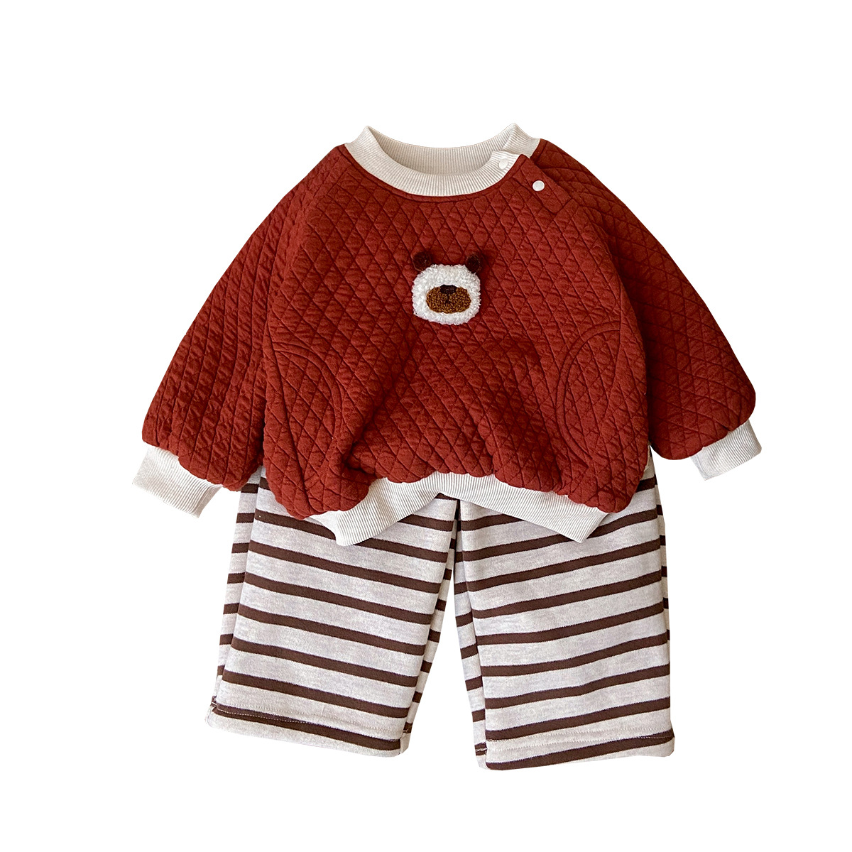 Baby Set for Boys Cartoon Hoodie Two-Piece Set, Kids Sweatpants