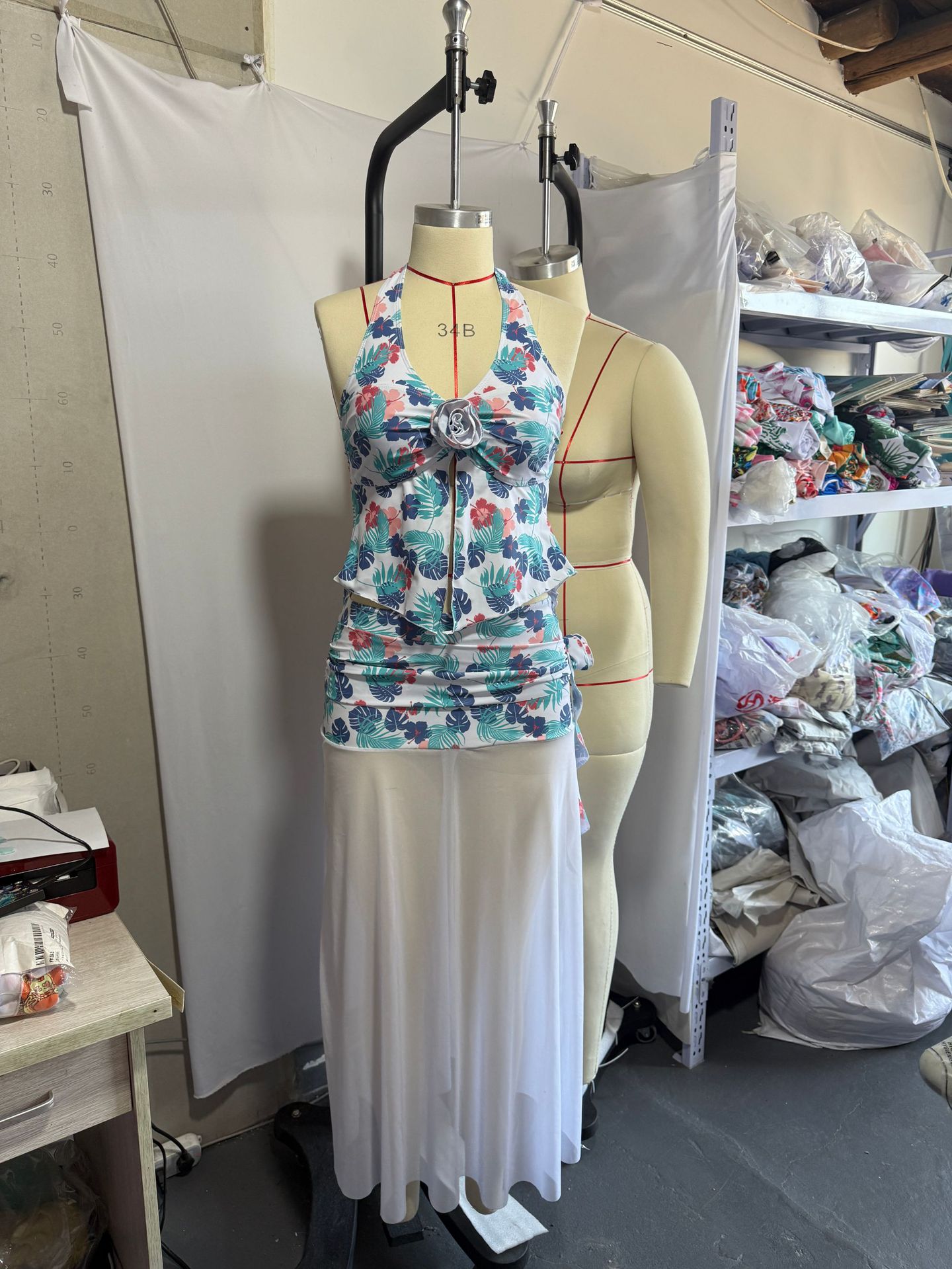Bikini Three-Piece Set Modest Long Dress Swimwear Women Vacation Swimwear 15 2F22EE15E8B527380BE0E0BE1E91A9C2