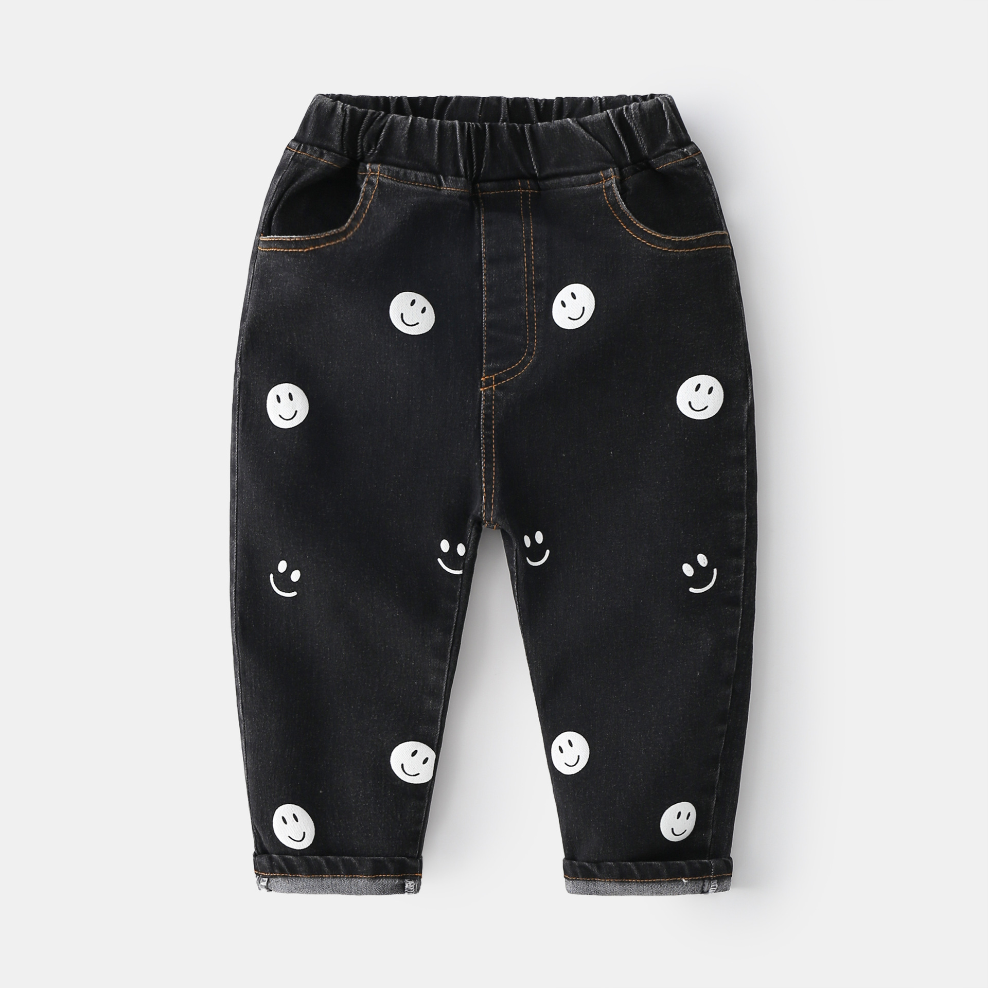 Soft Denim Casual Long Comfortable Boy's Trousers