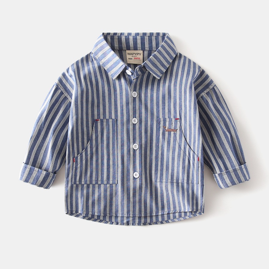 Boys' striped shirt