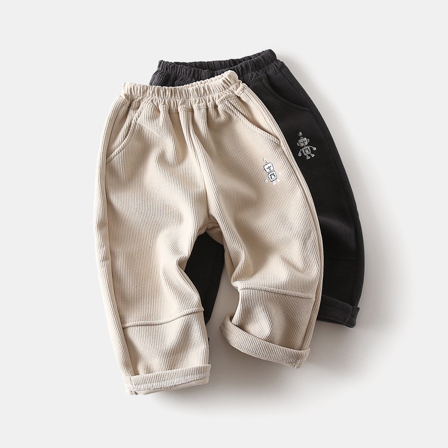 Children's velvet pants