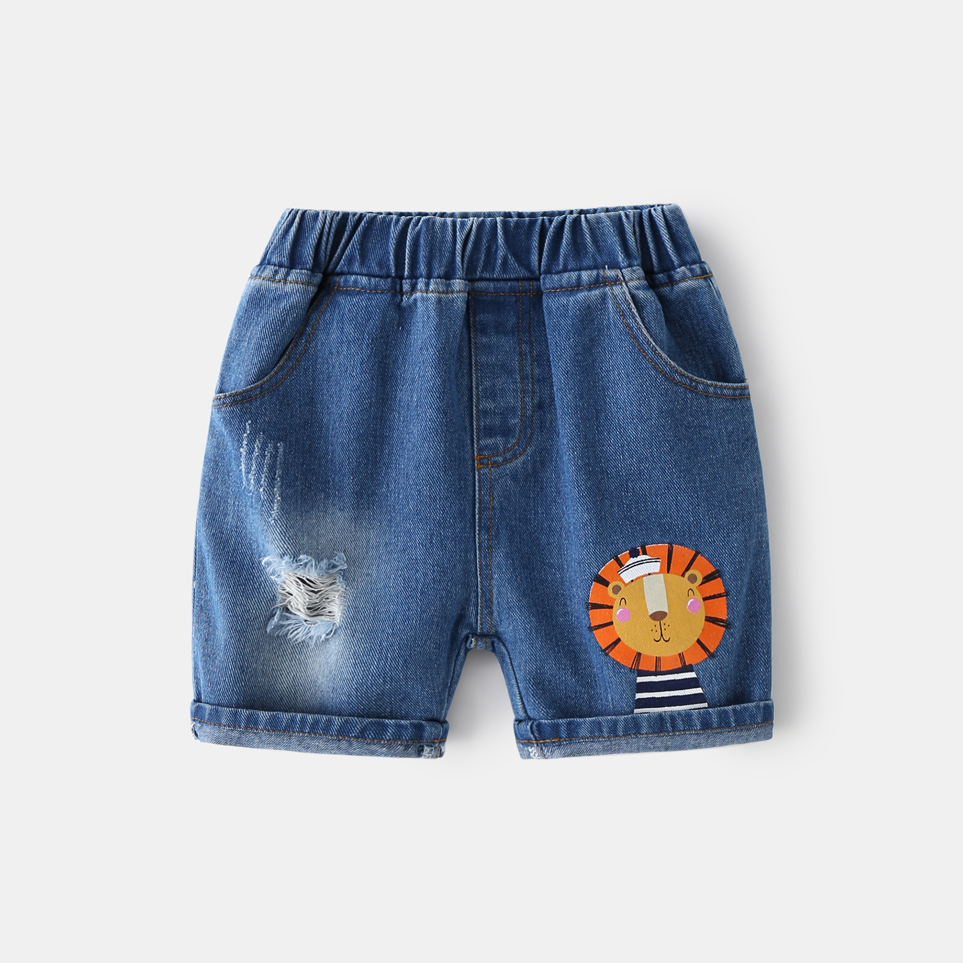 Shorts Children's Cartoon Mid-Length Casual Pants