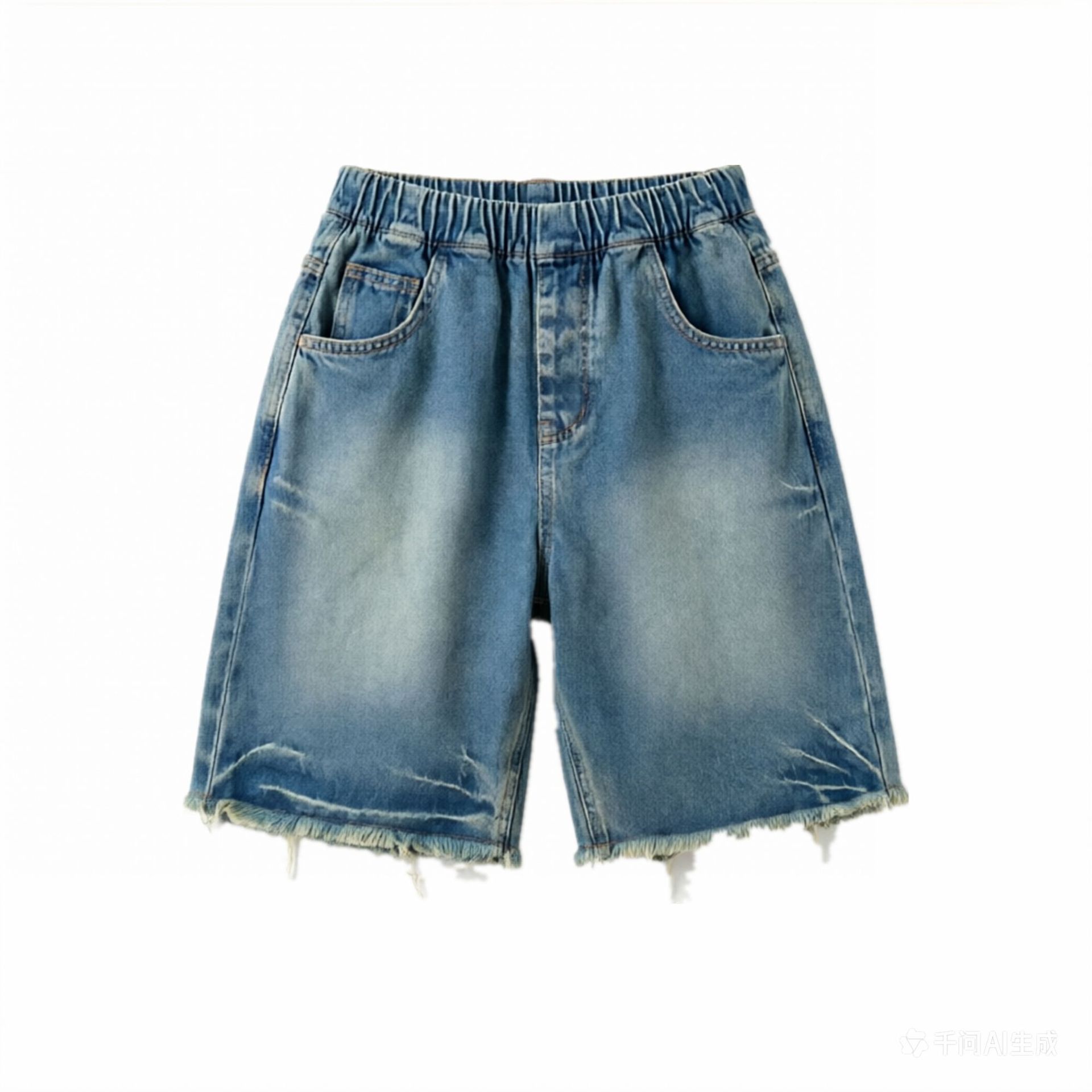 Loose cropped pants for children