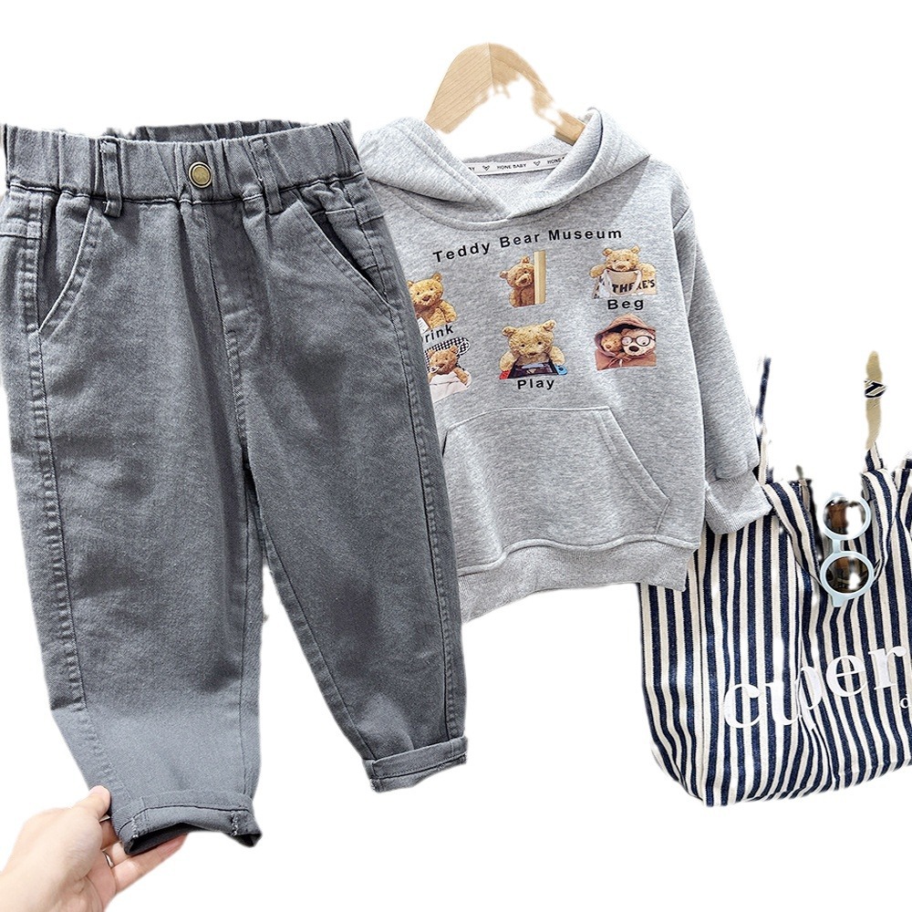 Children's Boy Pants Boys Casual Trousers Kids Cargo Pants Spring Long
