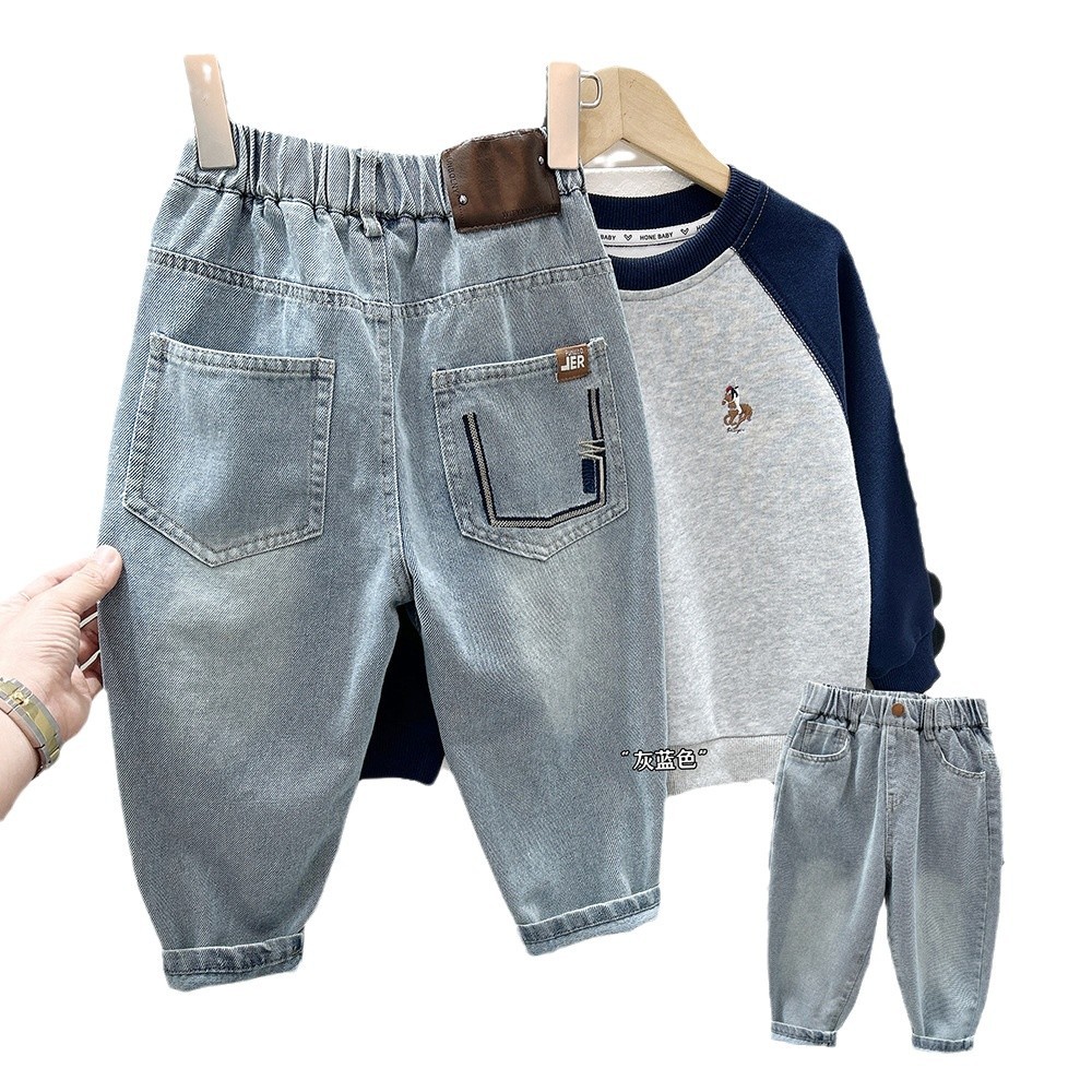 Children's Pants for Middle and Older Kids Boy Long Pants