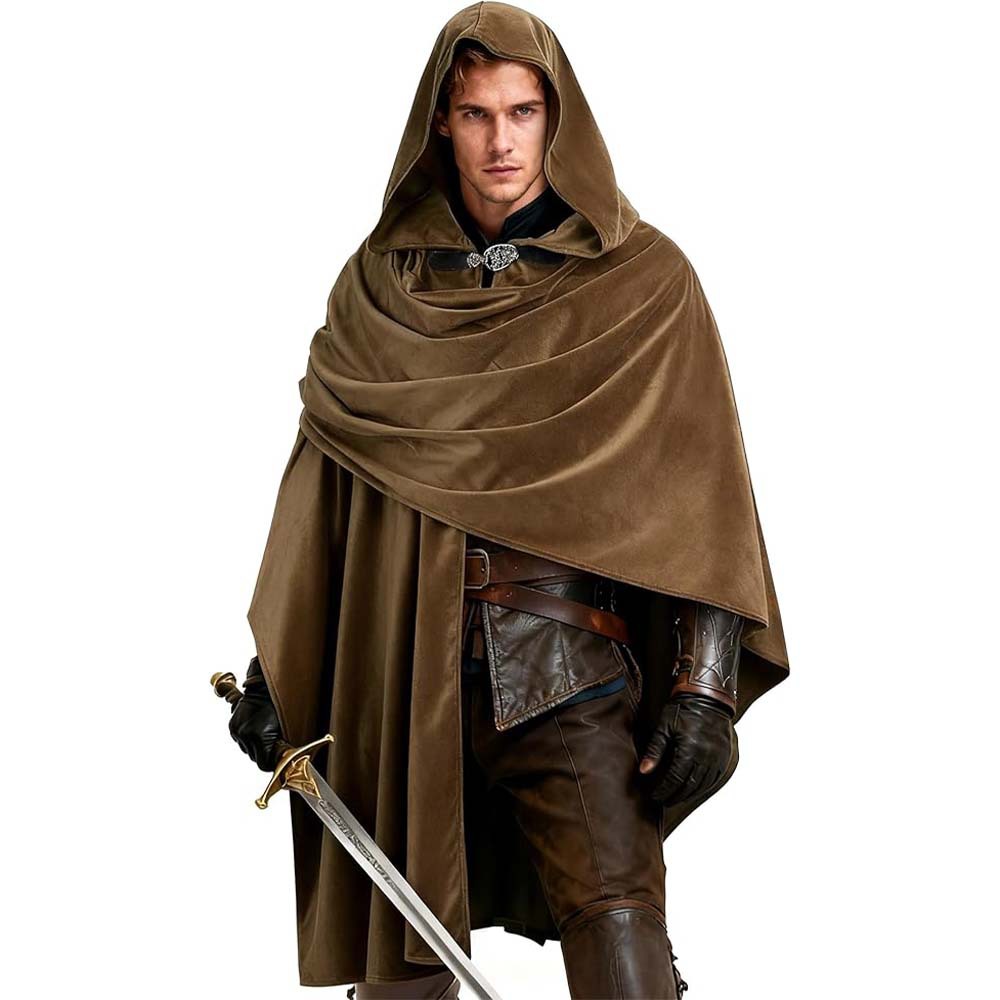 Medieval Knight Cape for Adults detail image 1