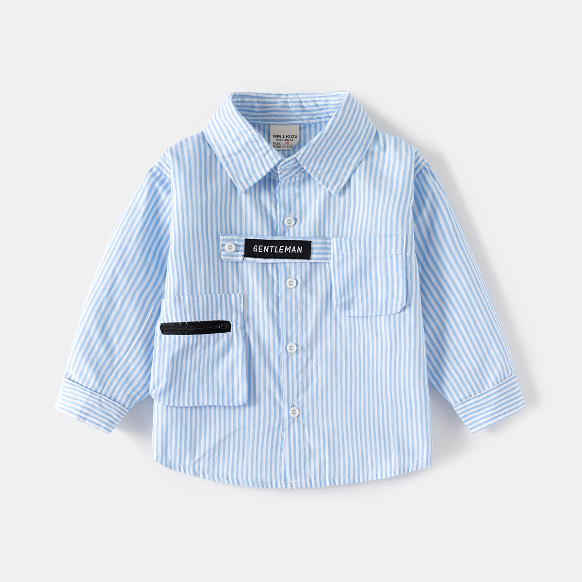 Long Sleeve Shirt Children's Cotton Shirt, Kids Blouse