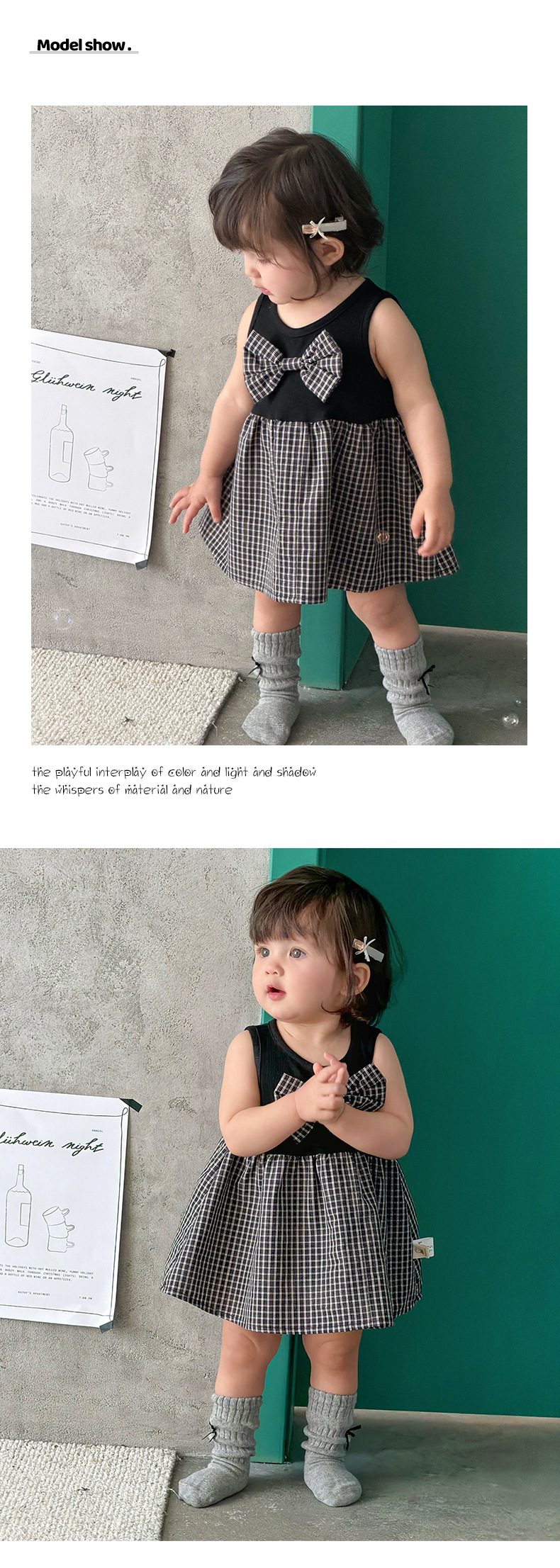 Charming Baby Sleeveless Dress 1