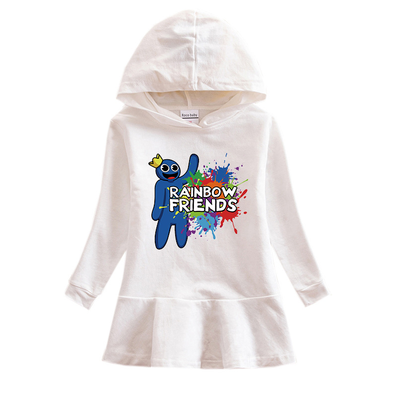 Hooded sweatshirt dress