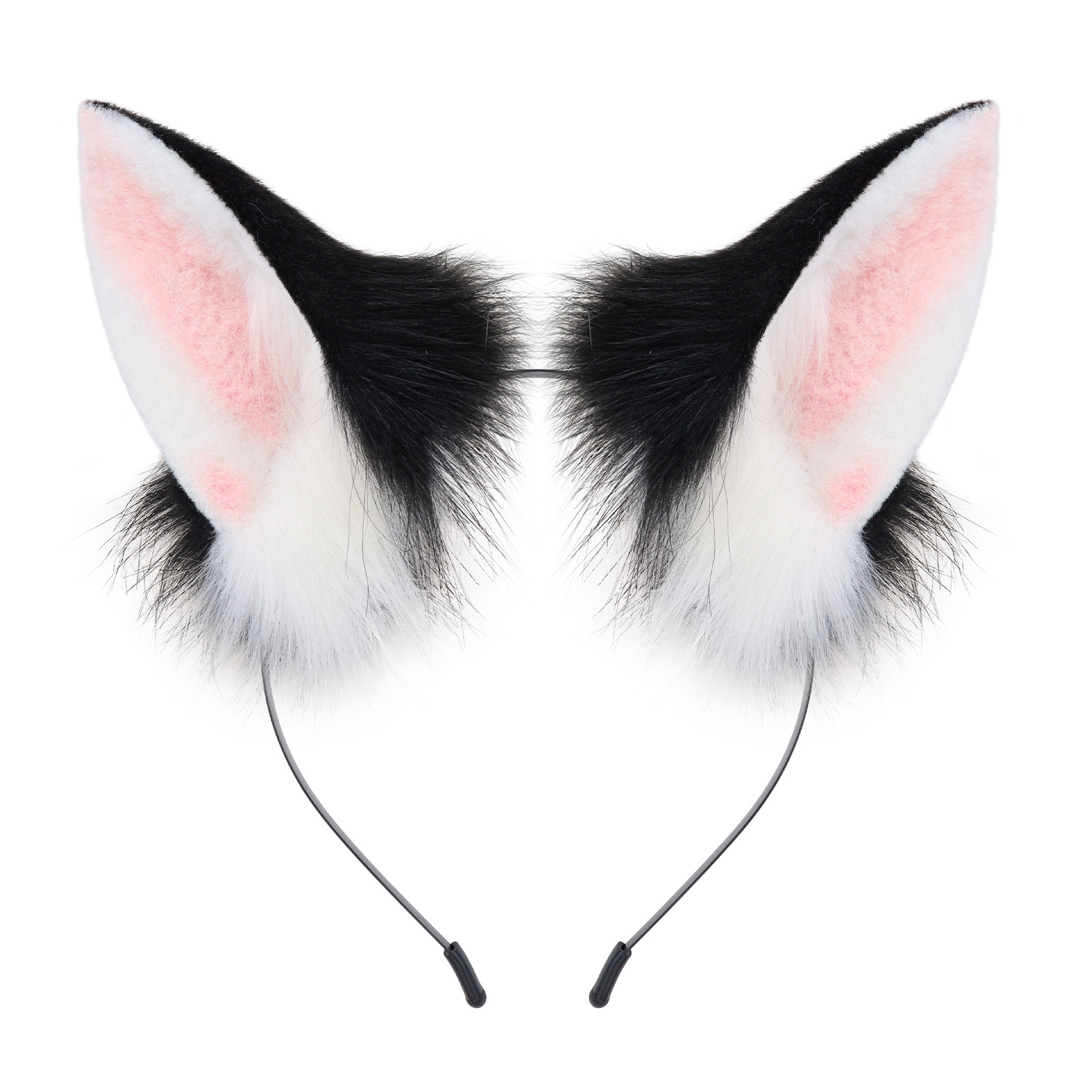 Handmade Plush Cat Ear Fox Ear RealisticAnimal Ears Cosplay Costume Animal Ears Headband Hair