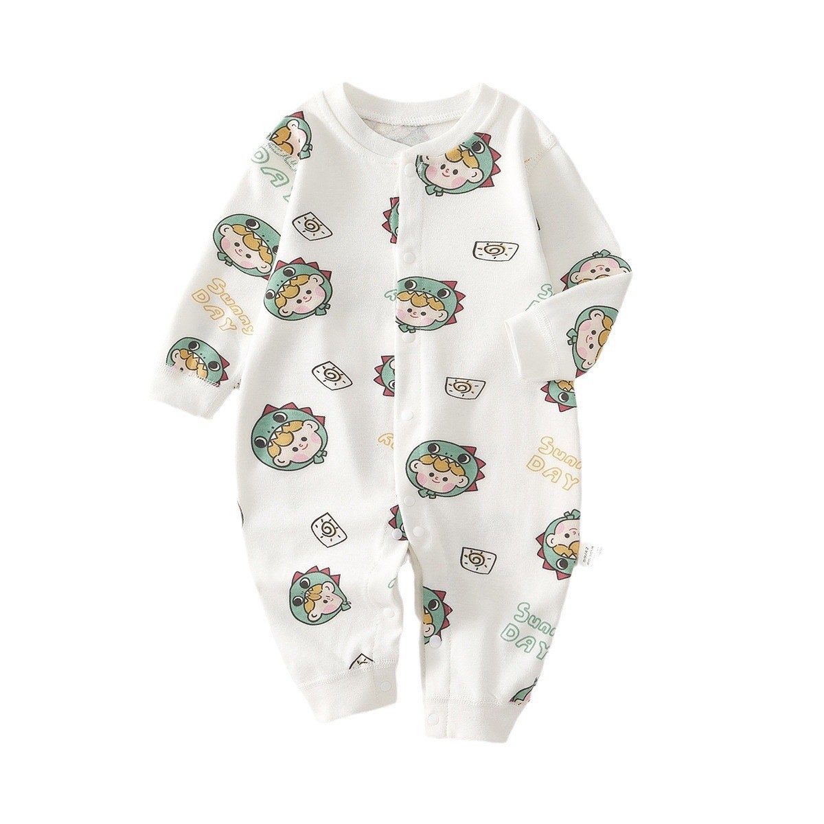 Long Sleeve Bodysuit Cotton Newborn Romper Girl
