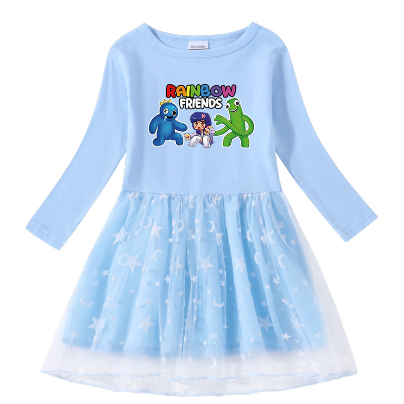 Girls' dress made of cotton