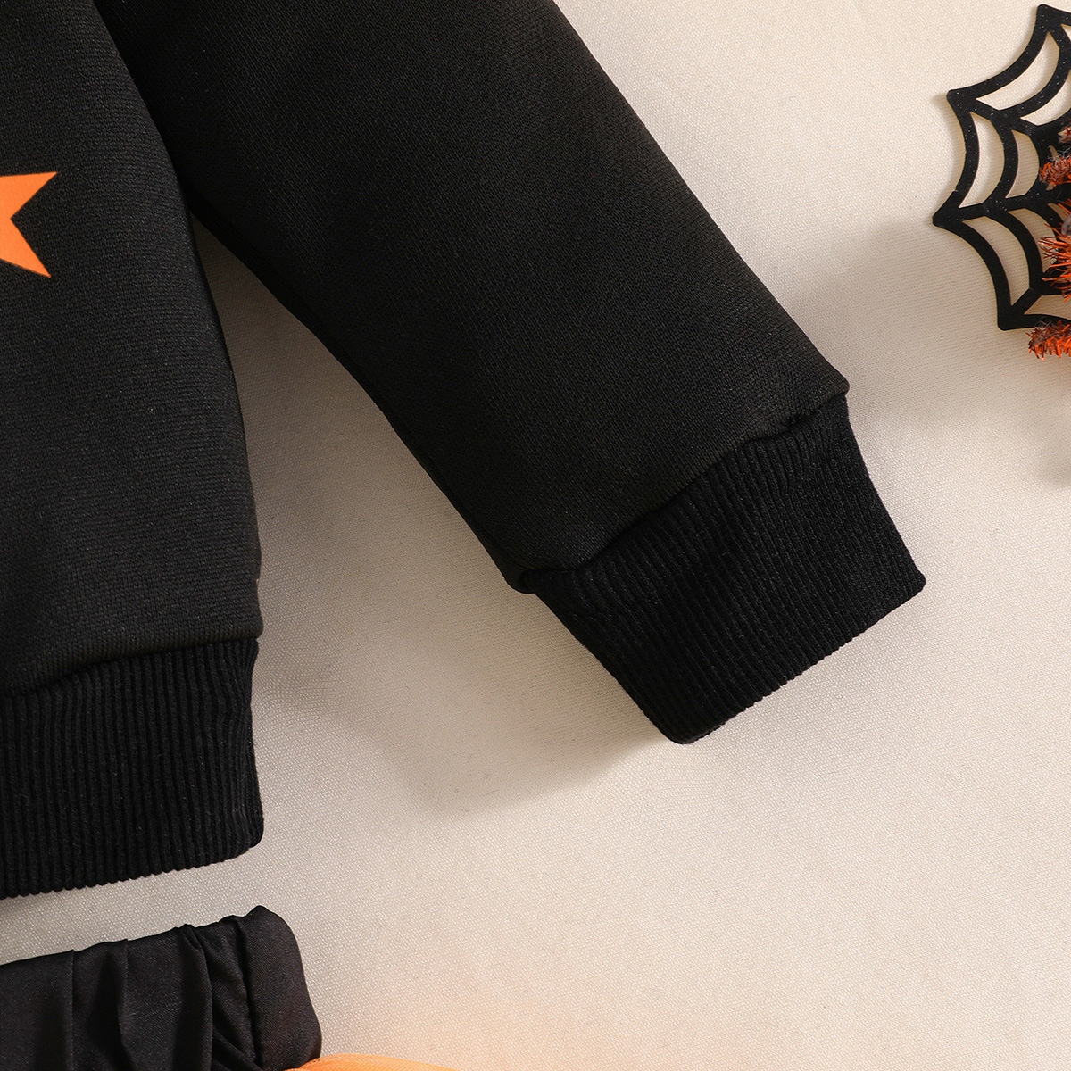Pumpkin Hoodie Ghost Mesh Skirt Costume for Girls detail image 6