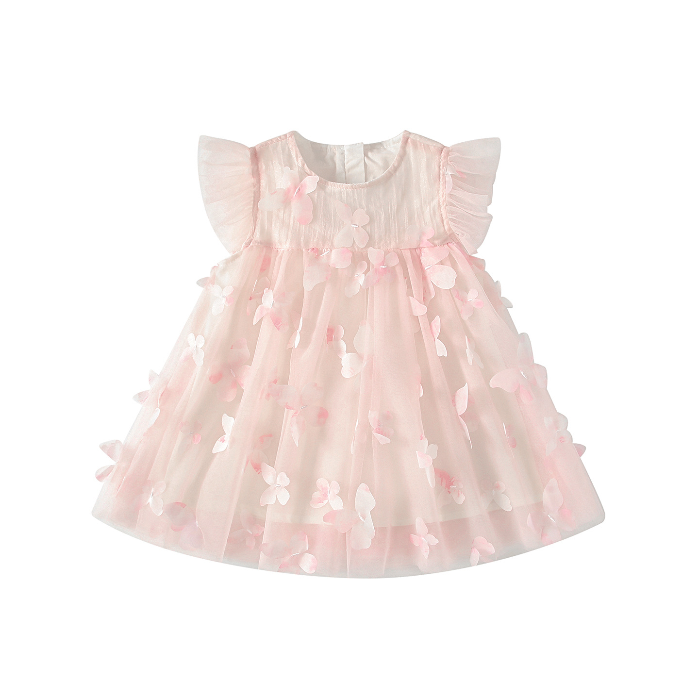 Butterfly mesh dress
