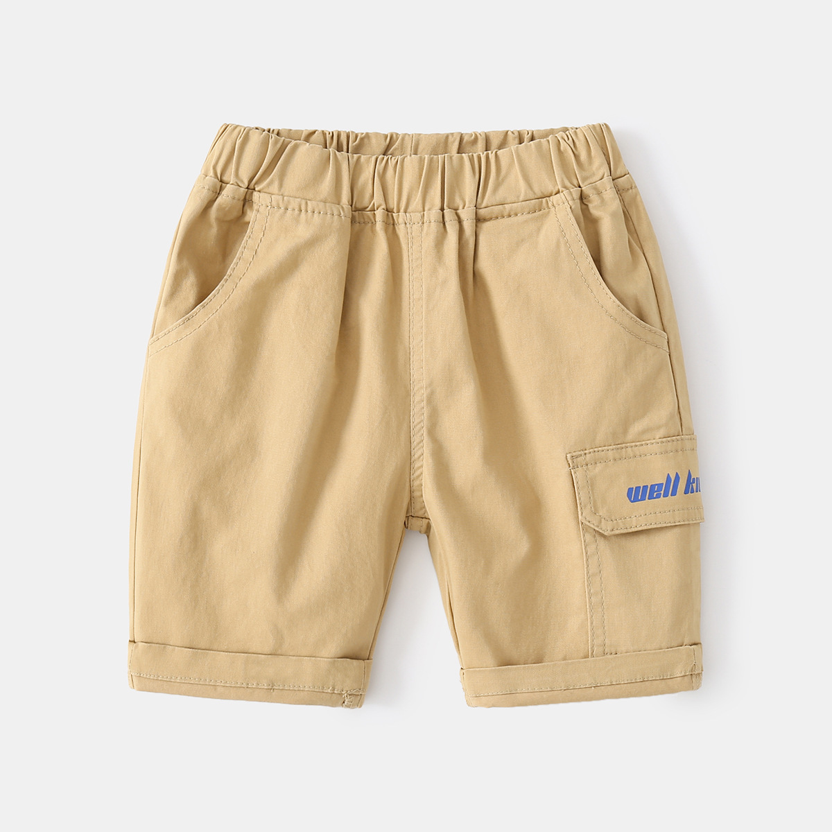 Boy's Cotton Five-Pocket Shorts Casual Kids' Short Pants