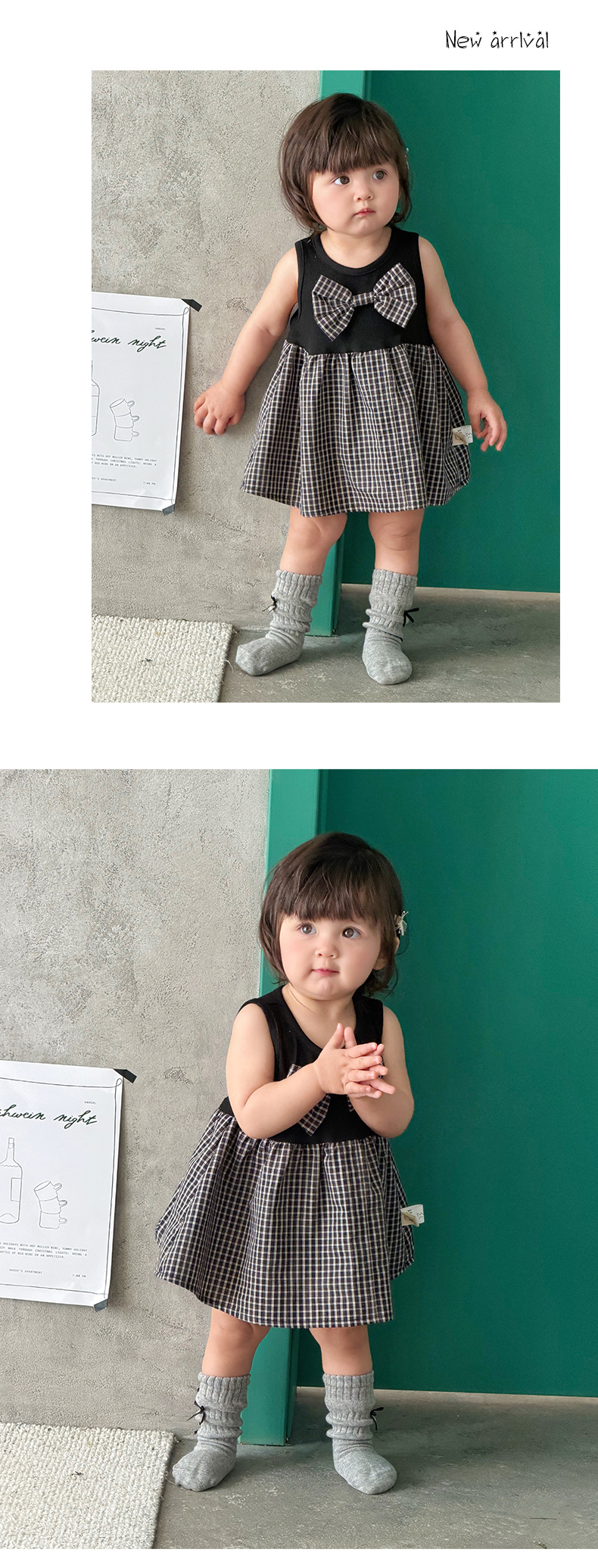 Charming Baby Sleeveless Dress 2